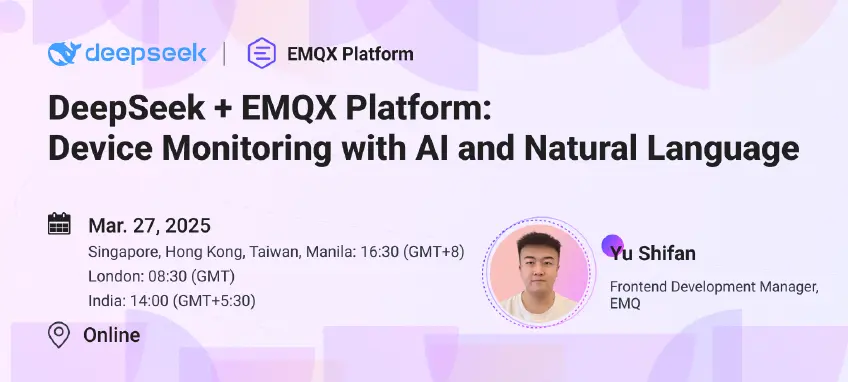 DeepSeek + EMQX Platform: Device Monitoring with AI and Natural Language